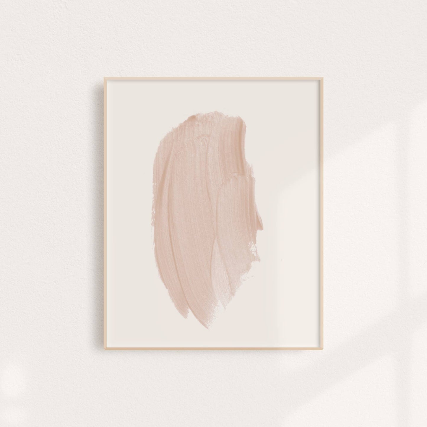 Blush Stroke | Art Print